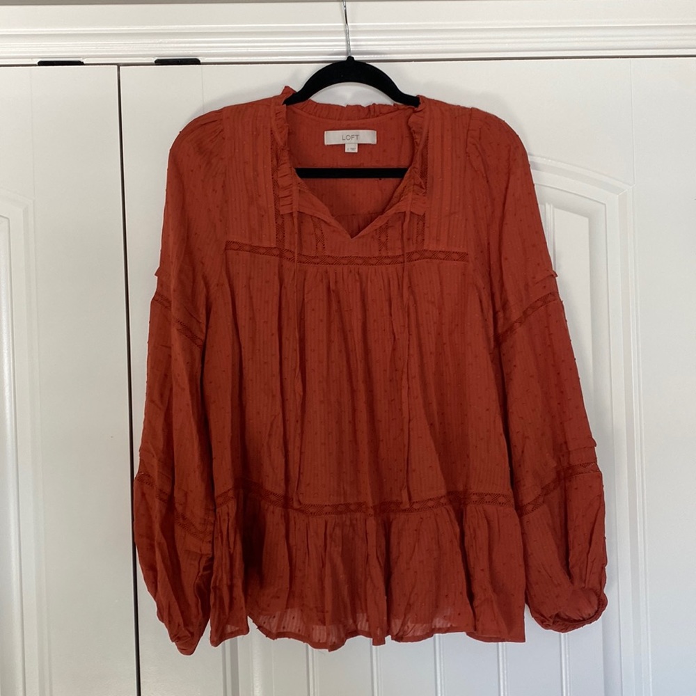 Burnt orange casual too - Loft